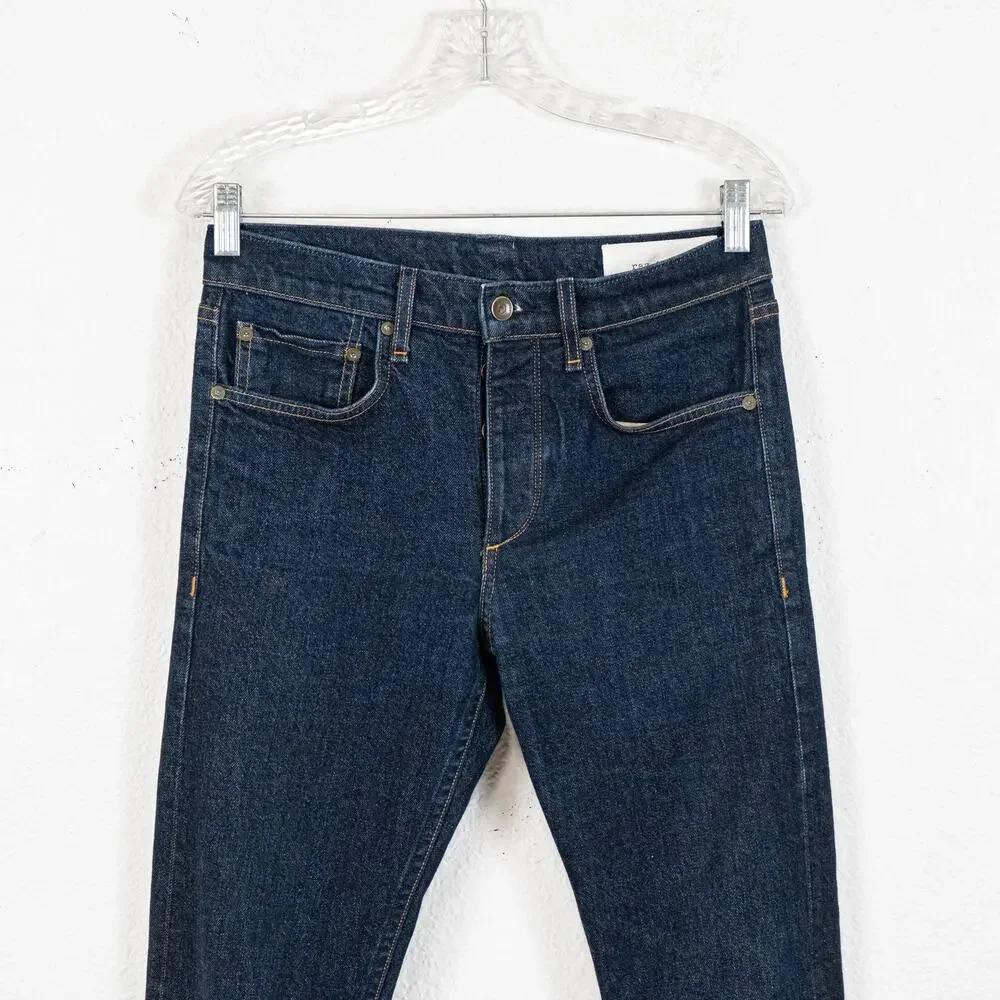 Rag & Bone Fit 2 Slim Denim Jeans in Indigo Rinse size 29